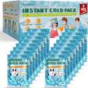 SuccorWare 16 Pack Instant Ice Packs for Injuries(5.9" x 8.6") Disposable Cold Packs for Pain Relief, Swelling, Sprains & Outdoor Activities