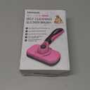 Swihauk Self Cleaning Slicker Brush for Dogs & Cats - Skin Friendly Grooming, Deshedding, Hair Removal for Puppies & Long/Short Haired Pets, Pet Supplies Accessory, Pink