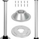 Hoffen Boat Table Leg - 29" Sturdy RV Table Stand - Twist Lock for Pontoon Boat & RV