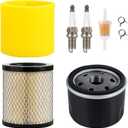YT3000 LT2000 Air Filter Oil Filter Tune Up Kit for Craftsman T2200 YS4500 YTS3000 T1400 42" 46" Lawn Tractor Riding Mower with 19.5hp 20hp 21hp Engine