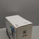 Osoeri Bird Feeder with Camera - Solar Smart Bird Feeder with AI Identify, 1080P HD Auto Capture Birds Video, Real-Time Alerts, Gifts for Family and Friends, 2.4GHz WiFi (Single Bin, Blue white)