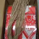 Zhanmai 48 Pcs Christmas Treat Boxes Candy Red Village Vintage Mini Gingerbread House Favor Box Christmas Party Paperboard Gift Boxes for Xmas Holiday Party Treat Cookie Goodie Snack Gift Packaging