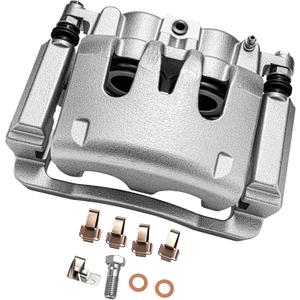 cciyu Rear Right Disc Brake Caliper Assembly w/Bracket 18B4920 | For Ford For F-250 Super Duty 2005 2006 2007, For Ford For F-350 Super Duty 2005 2006 2007