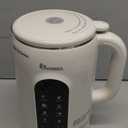 IAGREEA 35oz Nut Milk Maker Machine 304 Stainless Steel Lid BPA Free, 10-in-1 Soy Milk Maker for Homemade Milkshake/Nut/Oat/Plant-Based Drink, 10 Blades Blenders with Delay Start/Boil Water/Self Clean