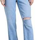 PAIGE Women's Chamomile Destructed Jeans, Size 30