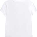 Disney Girls Shirts - Minnie Mouse Lilo and Stitch Angel Long Sleeve or Short Sleeve Graphic Tees for Girls (Sizes: 13-14) (White)