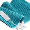 Electric Heating Pad for Back: VAAGHANM 33" x 17" Extra Large Heat Pad for Shoulder & Neck & Back  6 Temperature Settings & Auto ShutOff Timer