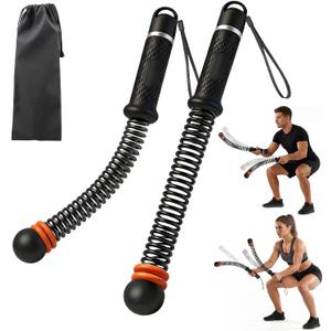 Ropeless Battle Ropes, Adjustable Weighted Cordless Battle Ropes for Home Gym, Portable Workout Equipment Exercise Rope for Strength Training, HIIT & Cardio Fitness