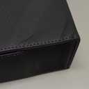 Card Deck Box for MTG Commander, Large 6 in 1 Card Storage Display Case with 5PCS TCG Deck Boxes & Dice Tray, Holds 2400+ Unsleeved Trading Cards (Black&Purple Set)