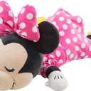 Disney Store Official Cuddleez Plush - Minnie Mouse - Big Plush - Super Soft & Huggable Toy for Fans & Kids of All Ages - Perfect Collectible Gift, Plushy, 23 inches