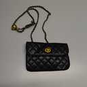 BEMYLV Leather Chain Belt Bag for Women Crossbody Waist Purse Fanny Pack Fashion Evening Clutch Mini Handbag Detachable