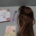 BLL Lace Front Wig Honey Blonde Synthetic Pre-Plucked Highlight Glueless Wigs 30 Inch Straight Hair Wig Ready To Wear (Honey Blonde 4/27, 30 Inch)