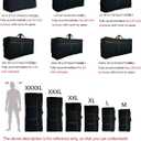 YiKitHom Extra Large Storage Canvas Duffle Bag for Travel, Black Oversized Giant Big Traveling Duffle Bag