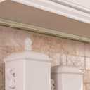 Legrand Wiremold V2010A2 2000 Series Metal Raceway For Extending Power, Entrance End Fitting to Connect 2000 Series Raceway and Plugmold to 1/2" Conduit, Ivory (1 Pack)