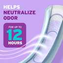 Poise Ultra Thin Incontinence Pads & Postpartum Pads for Bladder Leaks, 4 Drop Moderate Absorbency, Regular Length, 144 Count, Packaging May Vary