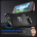 Honghao Case for Nintendo Switch 2, Dockable Travel Integrated Cover for Switch 2 2025Foldable Protective Case for Nintendo 2 Joycon ( Black )