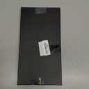 Carbon Fiber License Plate Frame, Carbon Patterns Printed Black Aluminum Plate, Upgraded 1.5mm Thickness, 2 Holes Wide Edge, Stainless Steel Anti-Theft Screws, Crash Pad, 1 Pack