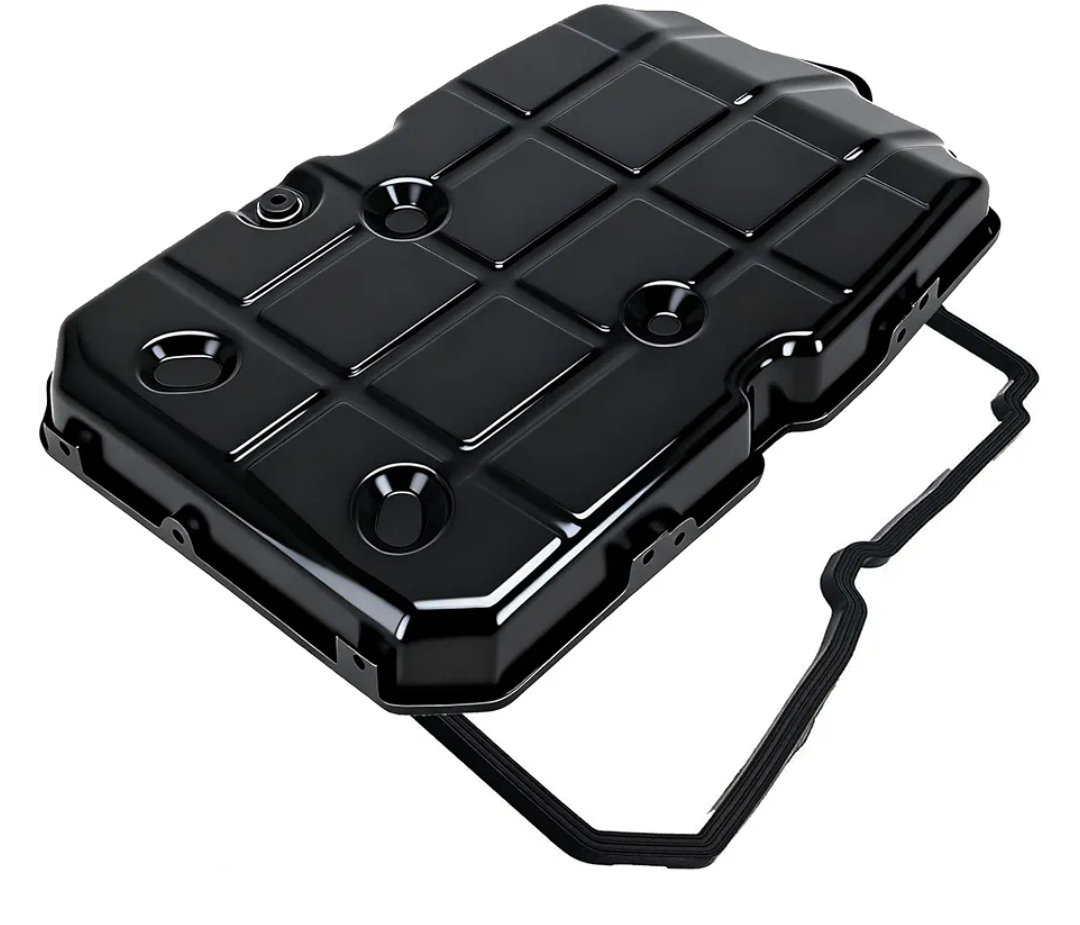 Transmission Oil Pan with Gasket Compatible with Mercedes-Benz C250 C300 C450 CL63 E250 E63 GL320 GL350 GL450 2004-2017 Replace A2222700512