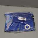 Happy 63rd Birthday Decorations,63rd Blue & Silver Balloon Large Birthday Banner Backdrop Sign,Cheers to 63 Years Old Bday Party Supplies.