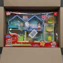 CoComelon Deluxe Family House Playset with Music and Sounds - Includes JJ, Family, Friends, Shark Potty, Crib, Sofa, Chair, High Chair, Dining Room Table, Fridge, Activity Sheet 