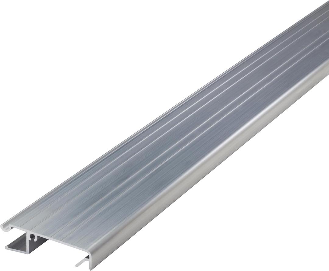M-D Building Products 67106 36 in. Mill Aluminum Snap-on Sill Threshold Extender