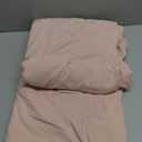 Bedsure Rose Pink Duvet Cover Queen Size - 3 Pieces Prewashed Extra Soft Bedding Set, Includes 1 Duvet Cover 90x90 Inches with Zipper Closure & 2 Pillow Shams, Comforter Not Included