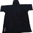 UP SURF Surf Poncho Wetsuit Changing Robe Poncho with Hood for Swim, Beach Sports 320GSM Terry Cloth 100% Cotton