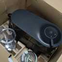 Nespresso Vertuo Pop+ Cold Value Added Bundle with Iced Coffee Tumbler by De'Longhi, Liquorice Black