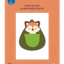 Fox Stuff & Stew Pocket Buddy DIY Kit, Set of 2 