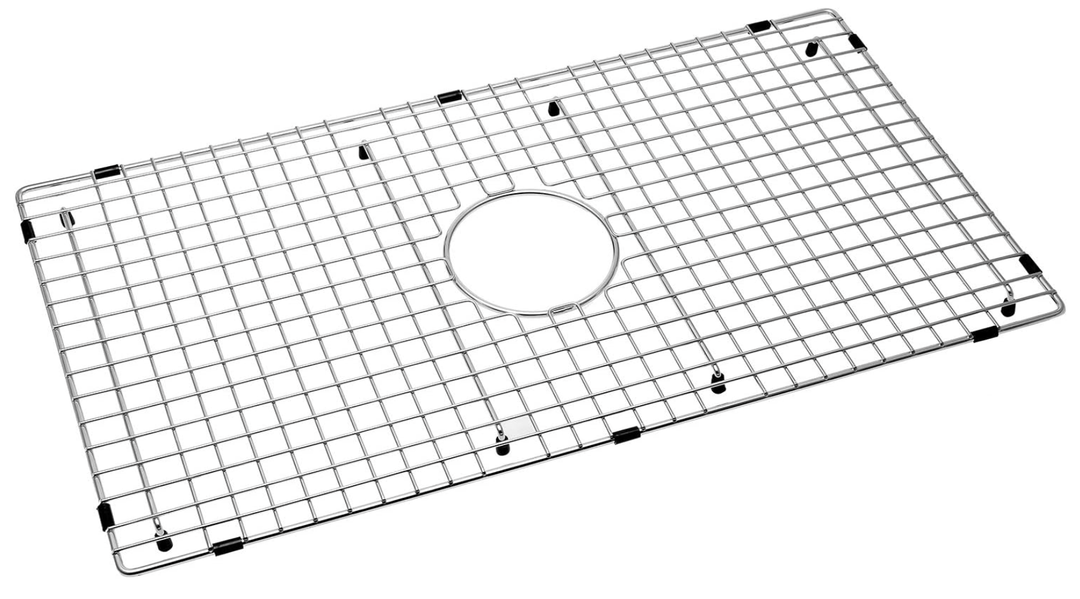 Serene Valley Sink Bottom Grid 22" X 14-1/2", Centered Drain with Corner Radius 3/8", Sink Protector SVH2215C