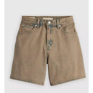 Summer Vintage Style Denim Shorts Loose Straight Casual Minimalist Everyday Comfortable Short Pants 25