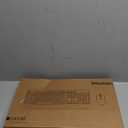 MEETION Wireless Keyboard and Mouse, Full-Sized Cordless Keyboard with Wrist Rest and 3 DPI Adjustable Mouse, Keyboard and Mouse Set with 2.4GHz USB Receiver, for PC/Computer/Laptop/Windows/Mac, Pink