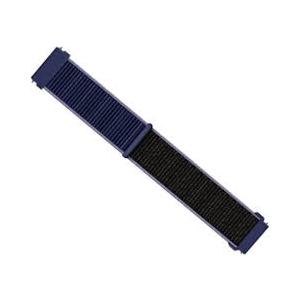 YODI Nylon Classic Strap Band for Samsung Galaxy Watch Active 2 40mm, 44mm Smartwatch Only Straps Accessories for Men and Women [ Not for Any Other Models] (Navy Blue)