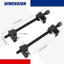 Macpherson Strut Spring Compressor, 2pcs Coil Spring Installer Tool