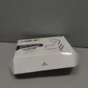 morvally Short Pink Wavy Bob Wig with Bangs for Women 16 Inches Natural Synthetic Hair Wavy Wigs