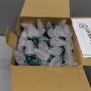 Minetom C9 Christmas Lights Outdoor, 88FT 110LED String Lights with 8 Mode, Waterproof Connectable UL Certified C9 Christmas Decorations for Indoor Outdoor Patio Roofline Decor RedWarm White