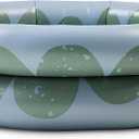 Mylle Inflatable Pools - Beautiful Blow Up Backyard Pools with Durable Design - Semi Circle Pond