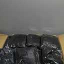 WELMATCH Black Spandex Folding Chair Covers - 50 PCS Special Events Wedding Party Decoration Stretch Elastic Chair Covers (Black, 50)