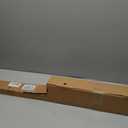Ivilon Drapery Treatment Window Curtain Rod - Acrylic Ball 1 inch Pole. 48 to 86 Inch. Black