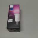 Philips Hue Smart 100W A21 LED Bulb - White and Color Ambiance Color-Changing Light - 1 Pack - 1600LM - E26 - Indoor - Control with Hue App - Works with Alexa, Google Assistant and Apple Homekit