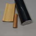 Ceramic Rolling Pin,16 inch with Wooden Handle and Stand, Rolling Pin for Baking Pastry, Pizza, Dough, Cookie, Pie Crust, Pasta, Bakery, Non-Stick Surface, Easy to Clean (Navy)