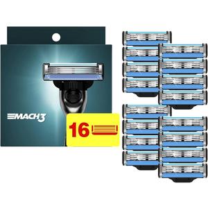Mach 3 Razor Refills for Men, 16 Count Razor Blade Refills