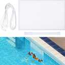 2 Pack Pool Skimmer Guard Kit Swimming Spring Action Net System Pool Skimmer Net Leaf Catcher Shield for Removing Leaf and Debris from In-ground or Above Ground to Prevent Blockage