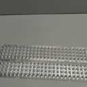 Nuanchu 12 Pieces Cat Deterrent Mat Cat Repellent Mat with Spikes Keep Dogs Off Counter Anti Pet for Outdoor Indoor Plants Garden Sofa Window (16.5 x 3.3 Inch,Clear)