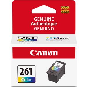 Canon CL-261 Genuine Color Ink Cartridge, Compatible with TS5320/6420/6420a,TR7020/7020a (Standard, Multi)