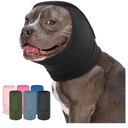 KOESON Dog Calming Hoodie, Soft No Shake Ear Wraps for Dogs, Adjustable Dog Ear Muffs Noise Protecion, Head & Neck Covers for Dogs for Thunder, Firework, Grooming, Separation Anxiety, Hematoma L