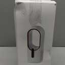 CHICIRIS Bladeless Fan Touch Control Portable Table USB Charging,Silent Cooling Fan Mini Desktop Fan, Fan Bladeless with 3 Cooling Speeds, For Bedroom Office Home Outdoor USB Charging White