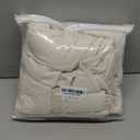 MYSKY HOME White Armchair Couch Cover for Sofa, Couch Covers for Dogs Washable, Couch Cover Blanket Modern Sofa Slipcovers, Super Soft Sofa Furniture Cover for Reclining Couch, 71" x 91"