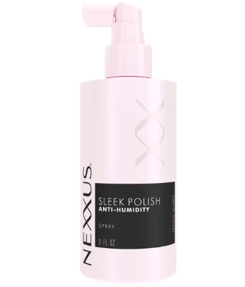 Nexxus Styling Sleek Polish Anti-Humidity Spray Hair Heat Protectant Hair Care Powered by Styleprotect Technology, 8 Fl oz 