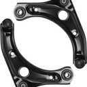 2pc Front Lower Control Arms w/Ball Joint Suspension Kit Fit for Nissan for Versa 2012-2019 for Versa Note 2014-2019 for Micra 2015-2019 K621577 K621576